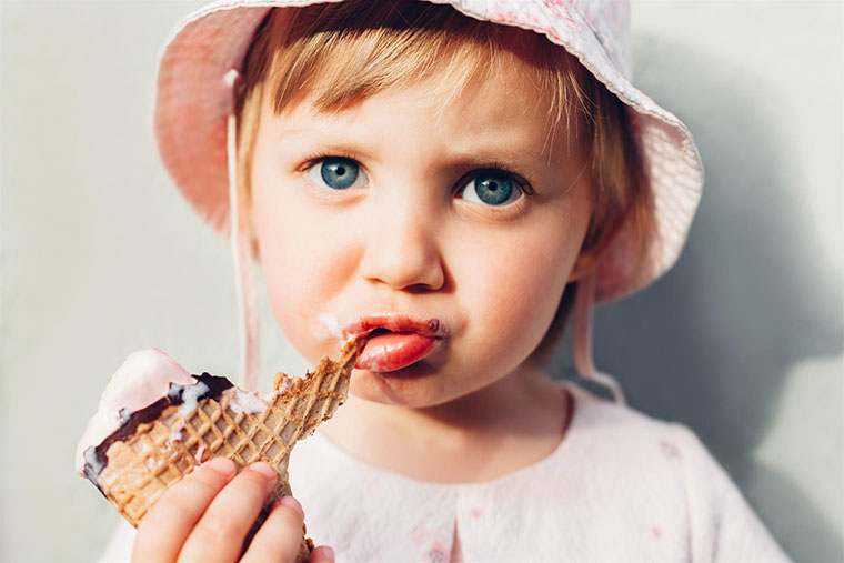 Hạn chế cho trẻ ăn đồ lạnh