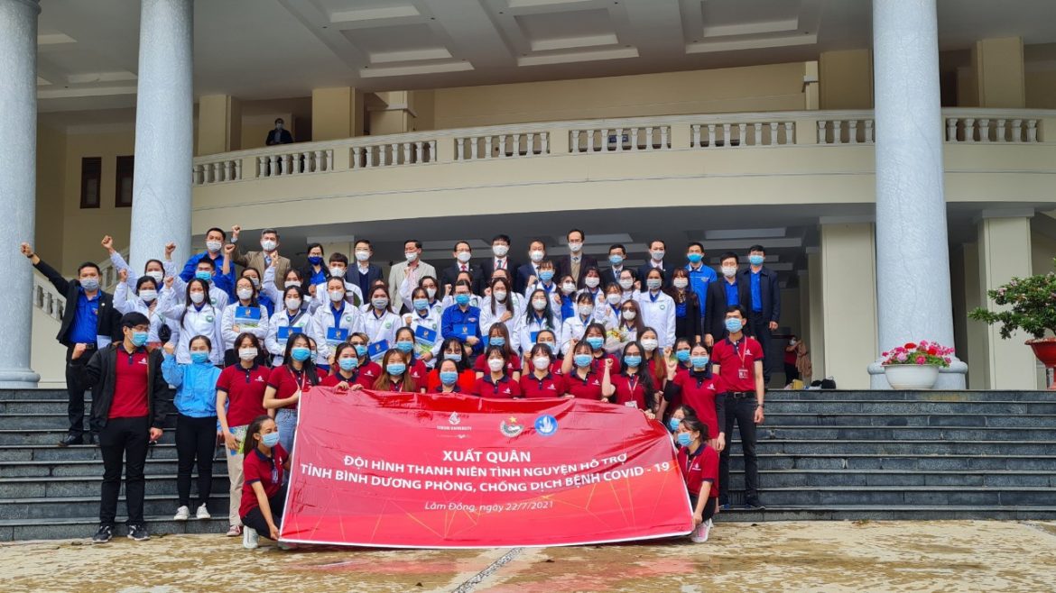 Lâm Đồng: 57 sinh viên ngành y tham gia hỗ trợ Bình Dương chống dịch